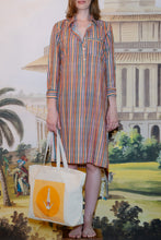 Load image into Gallery viewer, Beach long Shirt Vertical Stripes
