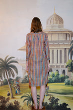Load image into Gallery viewer, Beach long Shirt Vertical Stripes
