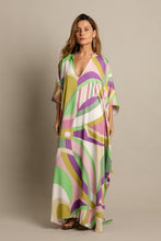 Load image into Gallery viewer, PORTO CERVO GREEN KAFTAN
