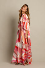 Load image into Gallery viewer, PORTO CERVO PINK KAFTAN
