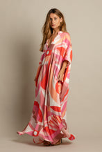 Load image into Gallery viewer, PORTO CERVO PINK KAFTAN
