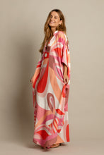 Load image into Gallery viewer, PORTO CERVO PINK KAFTAN
