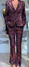 Load image into Gallery viewer, Patterned pants in velvet
